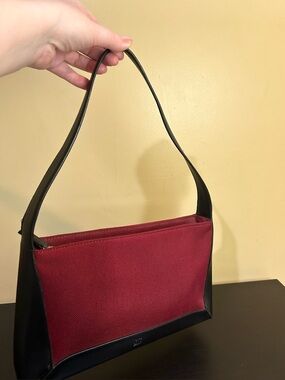 Y2K DKNY Shoulder Purse Red And Black Mini Bag
